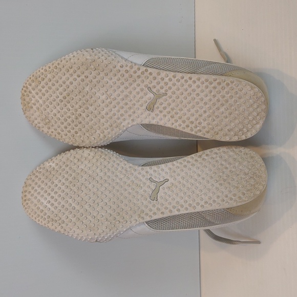 Puma Women's Bella Cream Lace Up Knit Suede Softfoam Casual Sneaker - Picture 8 of 12